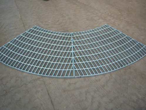 扇形平台鋼格板