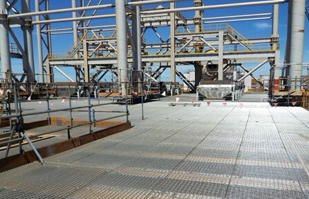 防滑鋼格板檢修平台